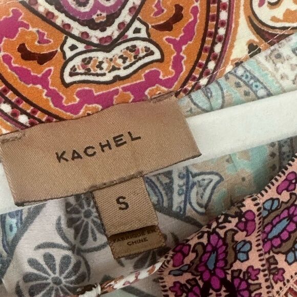 Anthropologie Kachel Travi Printed Maxi Dress S - Picture 6 of 7